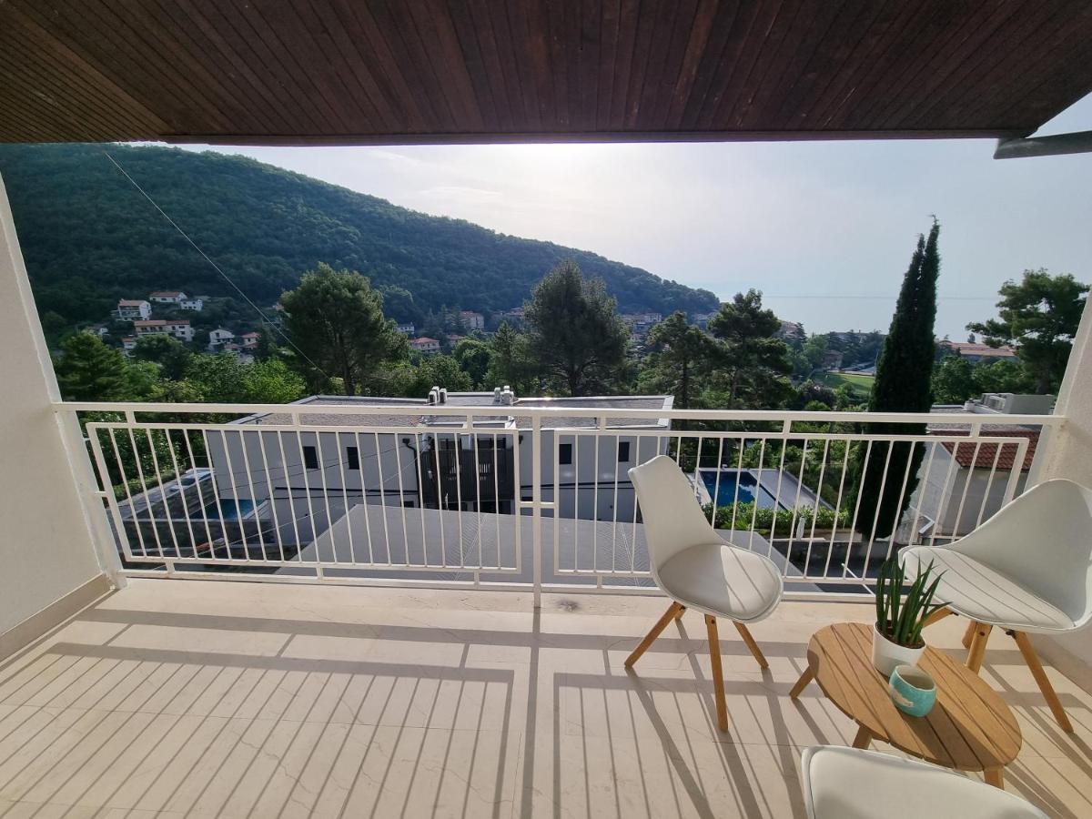 Seaview Apartment Luka With Free Private Parking In Mošćenička Draga Exterior foto